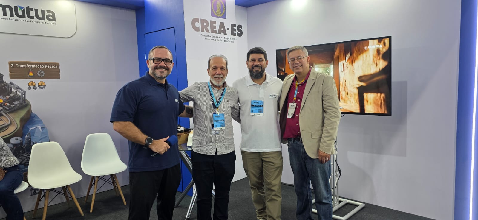 Pioneiro na implantação da feira, representante do CREA-ES destaca crescimento do evento, participação da indústria capixaba e avanço tecnológico durante a edição