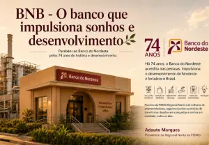 FIEMG parabeniza BNB